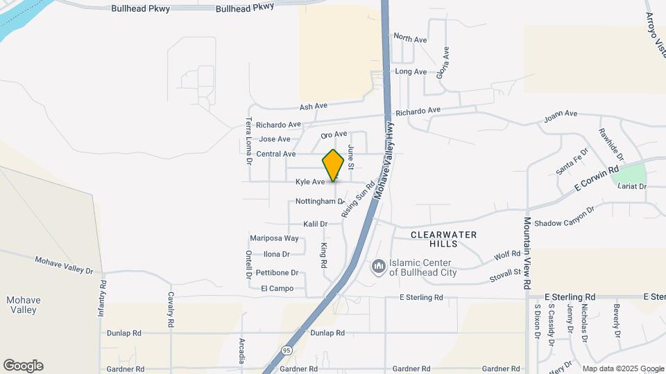 1660 Kyle Ave Map and Location Details