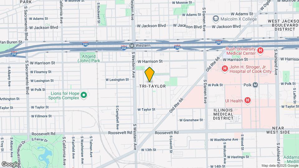 750 S Oakley Blvd Map and Location Details