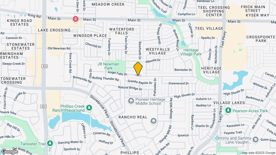 1693 Angel Falls Dr Map and Location Details