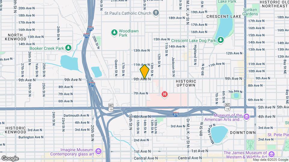 842 14th St N Map and Location Details
