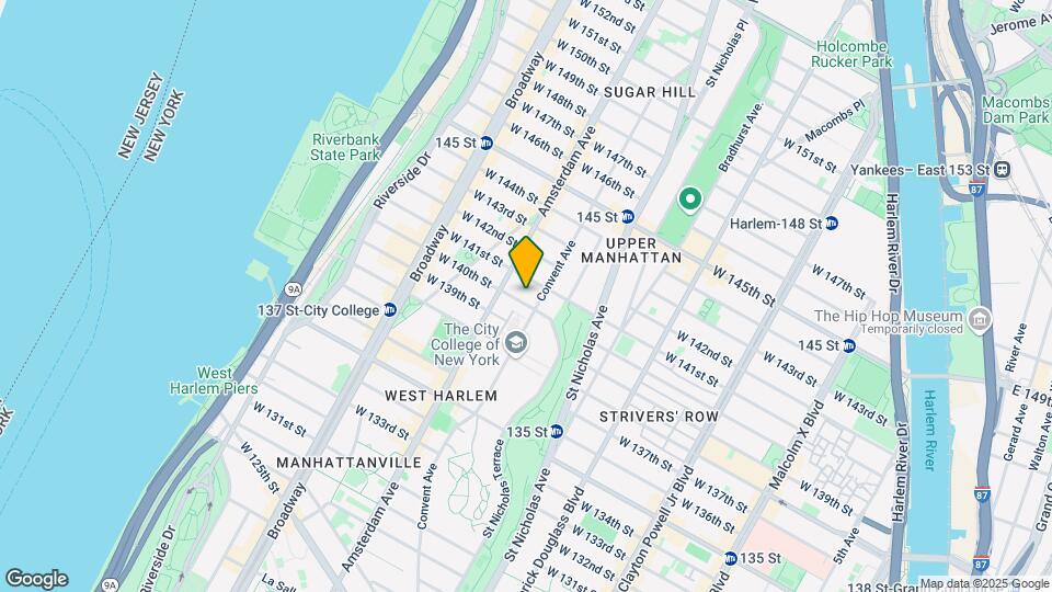 453 W 140th St Map and Location Details