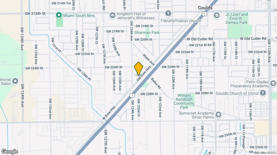 22526 Old Dixie Hwy, Unit Bougainvillea Cottage Map and Location Details