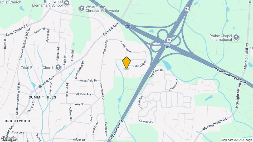 4109 Country Pine Ln Map and Location Details