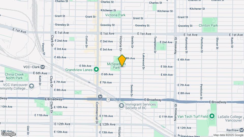 1908 E 5 Ave Map and Location Details