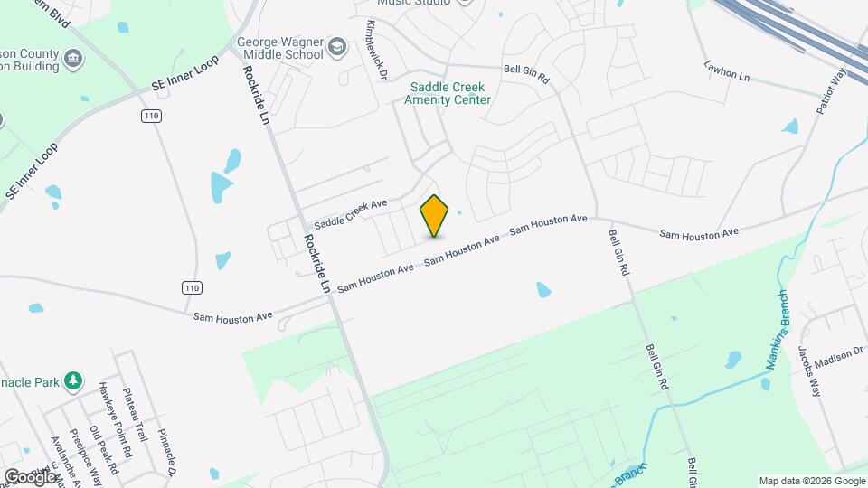 555 White Steppe Way Map and Location Details