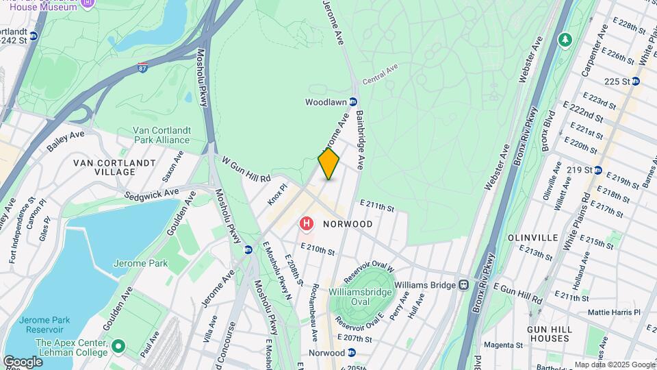 3520 Dekalb Ave Mapa y Detalles de la Ubicación