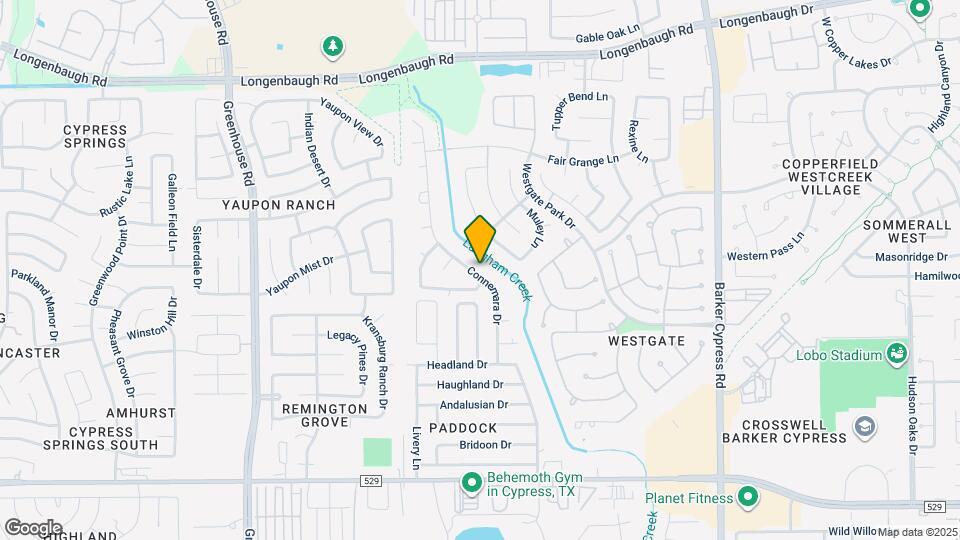 7610 Connemara Dr Map and Location Details