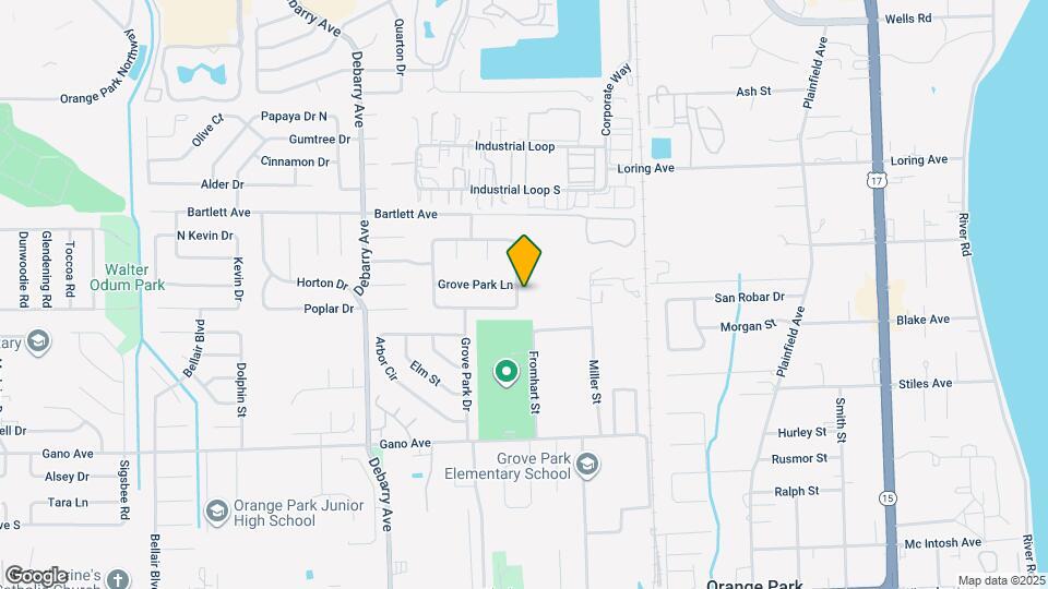 1061 Grove Park Dr E Map and Location Details