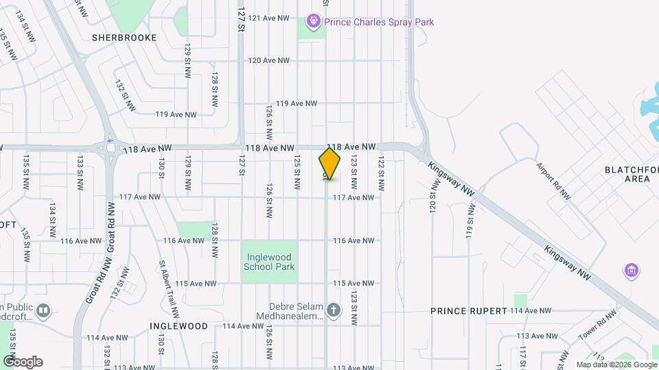 11715-11124 124 St Map and Location Details