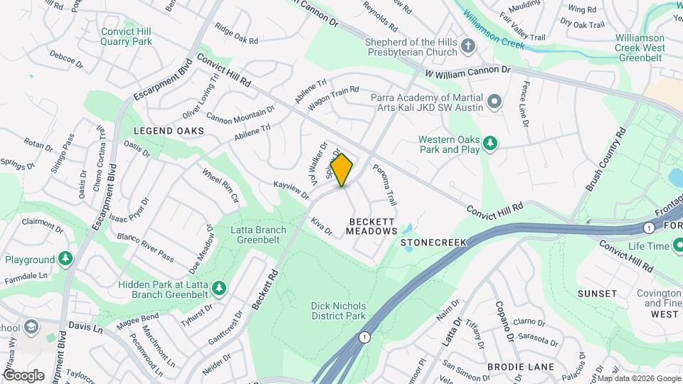 7600 Kiva Dr Mapa y Detalles de la Ubicación