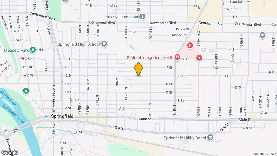 1087 E St Map and Location Details