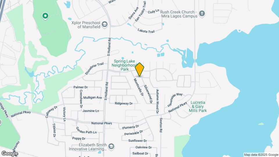 100 Silverwood Dr Map and Location Details