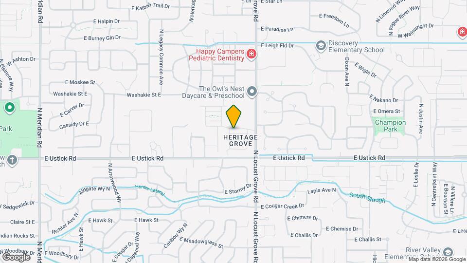 1415 E Summerheights Dr Map and Location Details