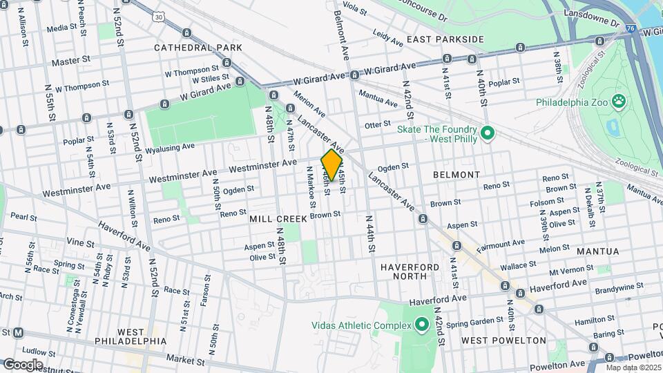 4523 Parrish St Map and Location Details