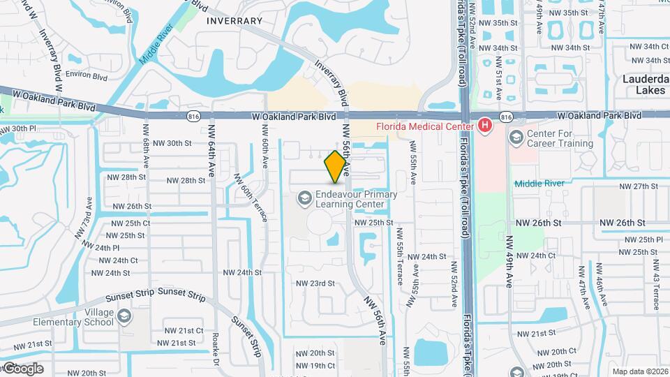 5634 NW 27th Ct, Unit Rennasance Map and Location Details