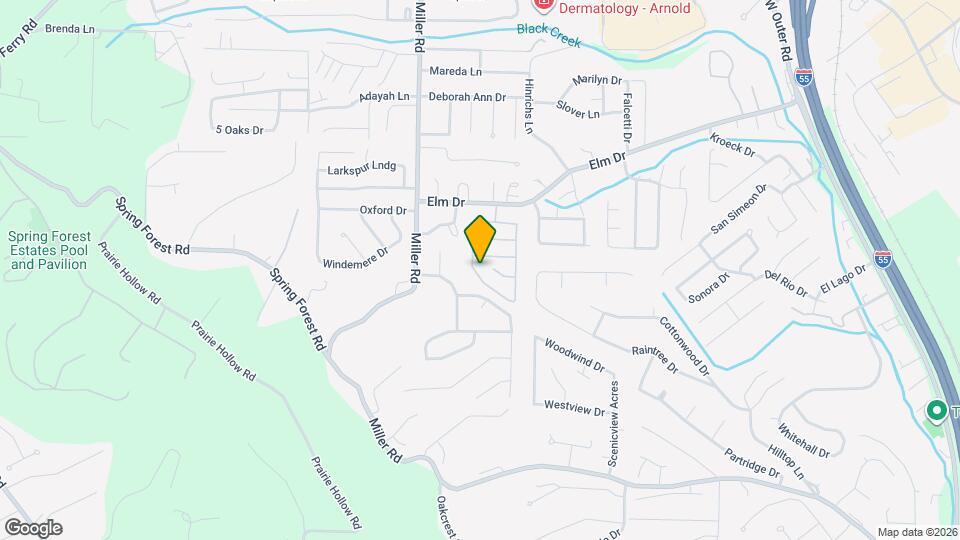 3958 Ryan Rd Map and Location Details