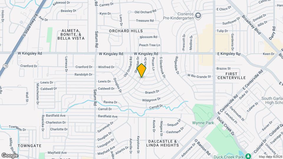 3308 Ranch Dr Map and Location Details