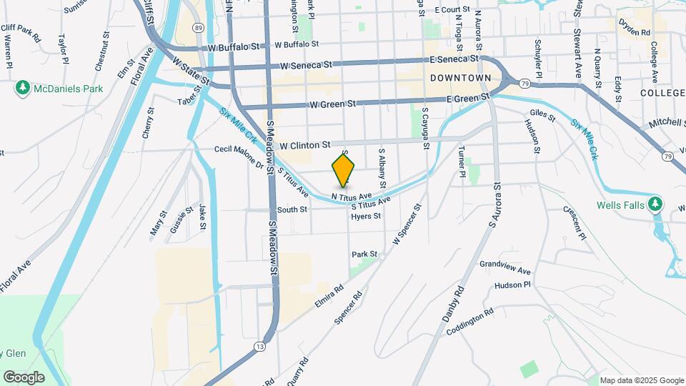 402 N Titus Ave Map and Location Details