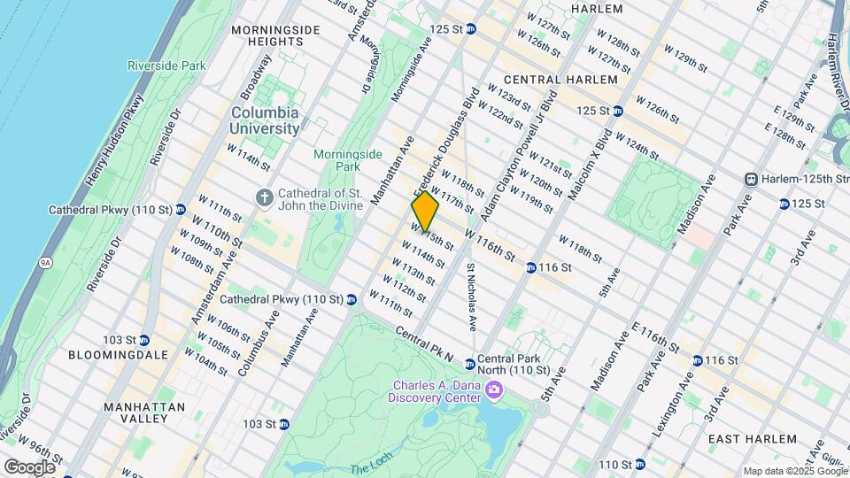 262 W 115Th St Map and Location Details