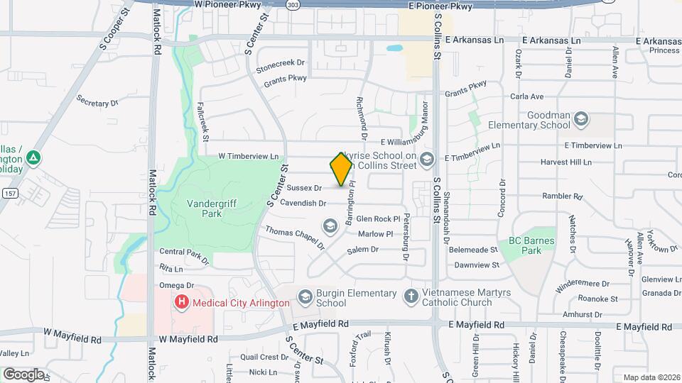512 Sussex Dr Map and Location Details