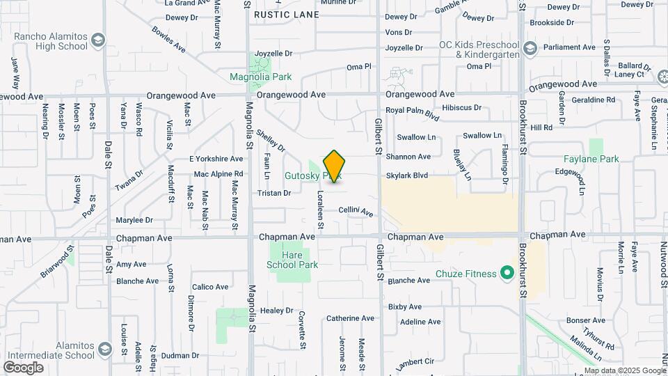 9281 Florence Ln Map and Location Details