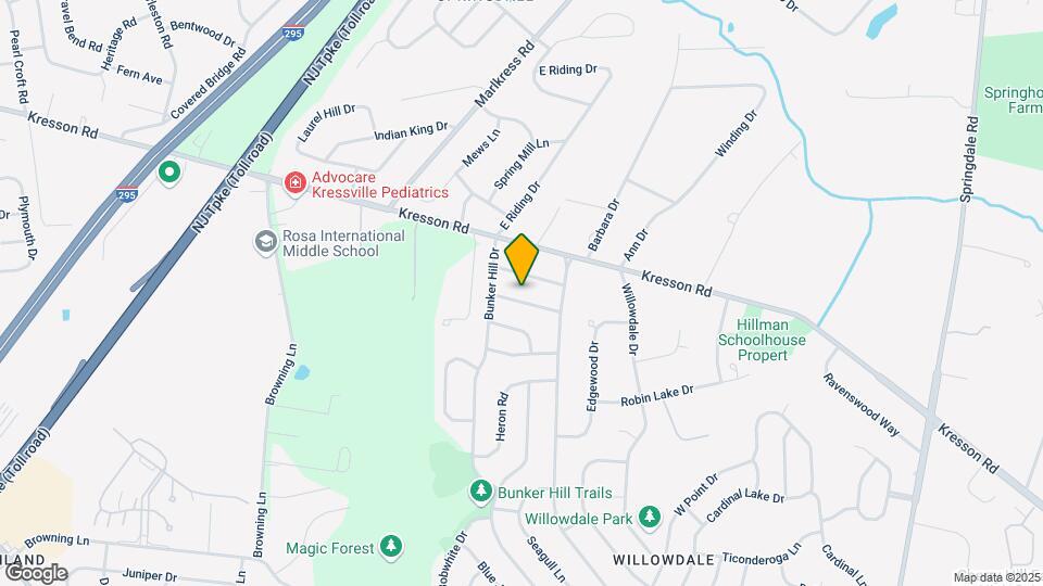 1613 Mayflower Ln Map and Location Details