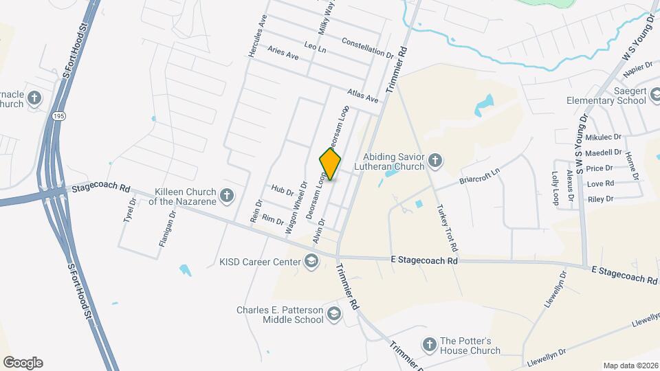 6801 Alvin Dr Map and Location Details