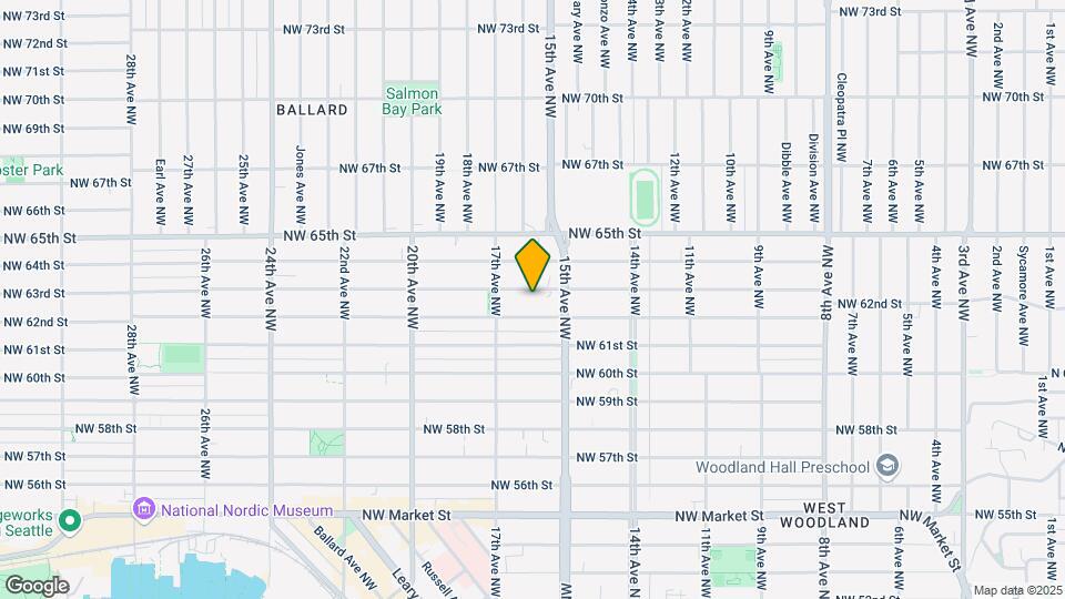 1527 63rd St Map and Location Details