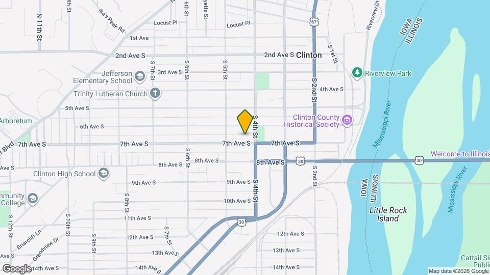 416 7th Ave S Map and Location Details