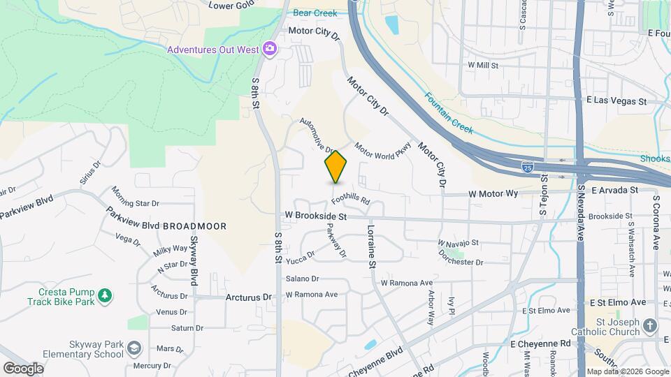1331 E Parkway Dr Map and Location Details