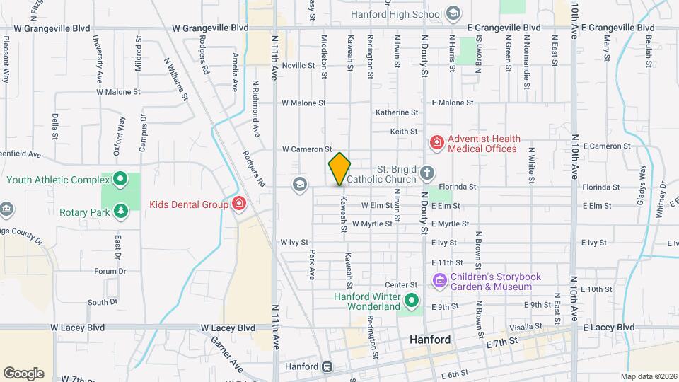 910 Kaweah St Map and Location Details