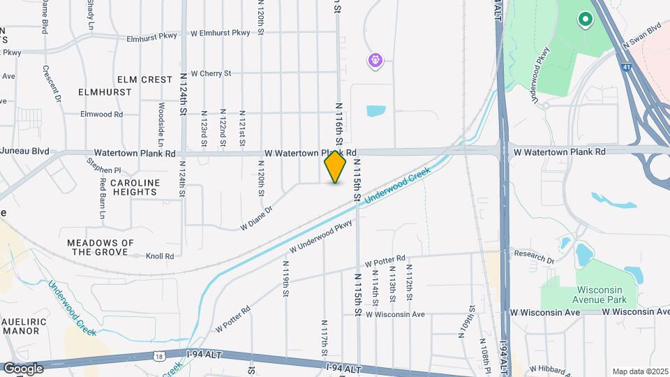 11611 W Diane Dr Mapa y Detalles de la Ubicación