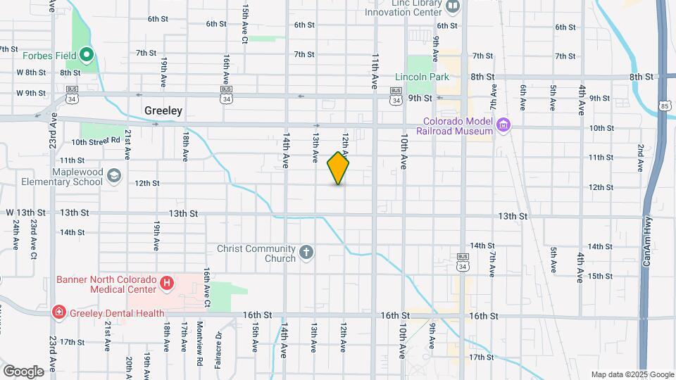 1203 12th Ave Mapa y Detalles de la Ubicación