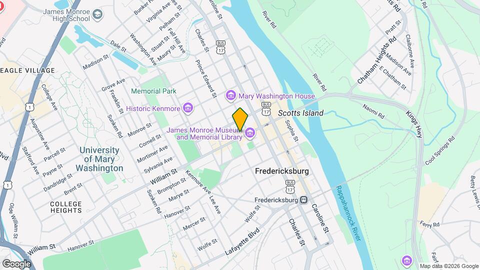 415 William St Map and Location Details