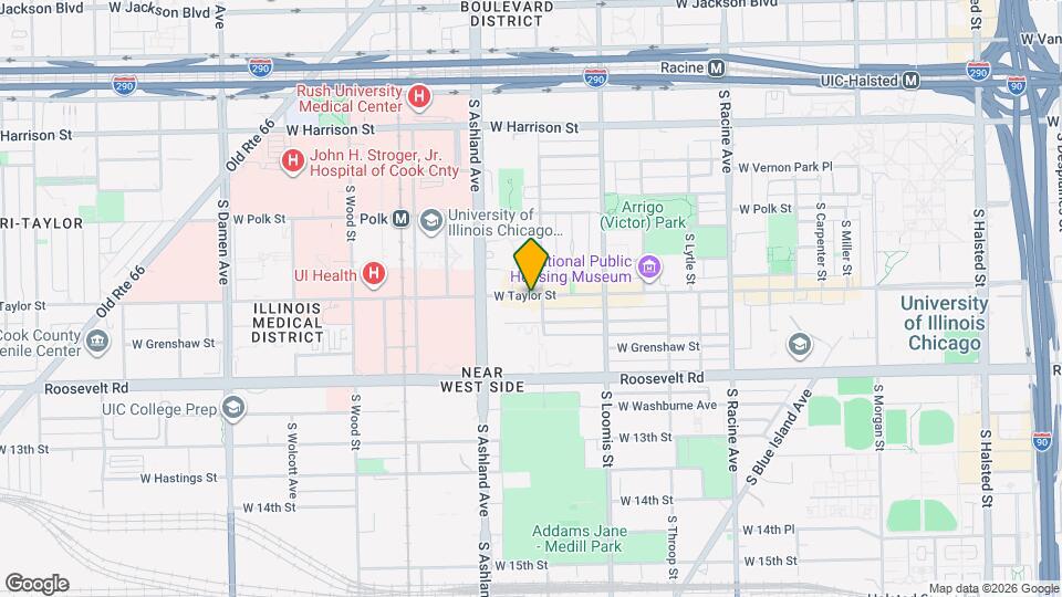 1507 Taylor Map and Location Details