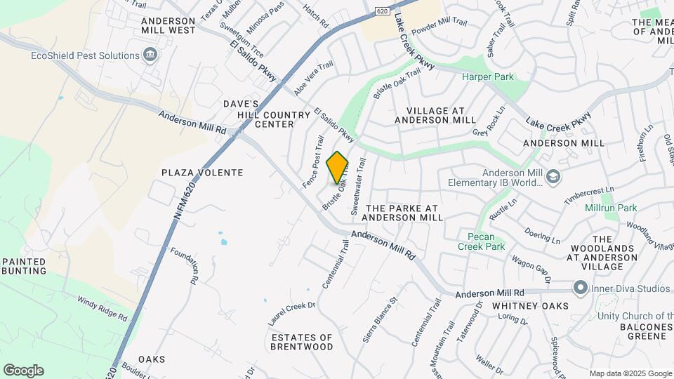 11470 Bristle Oak Trail Map and Location Details