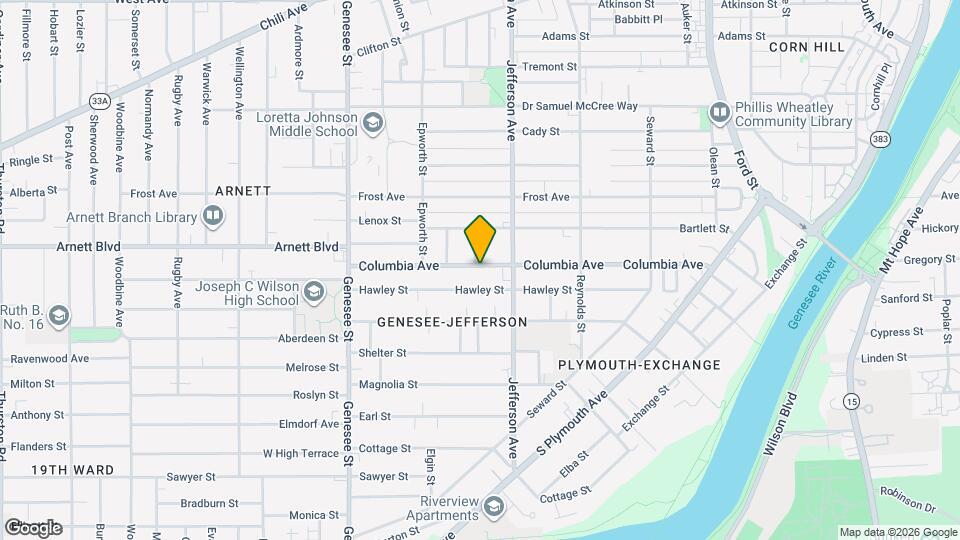 357 Columbia Ave Map and Location Details