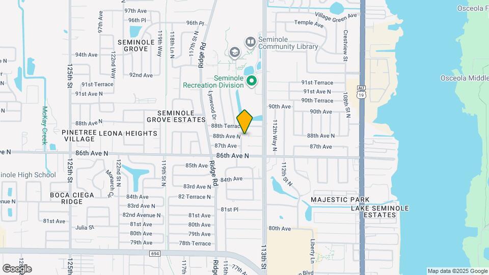 8797 Rose Way Map and Location Details