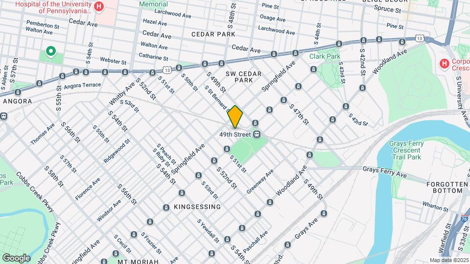 4923 Chester Ave Mapa y Detalles de la Ubicación