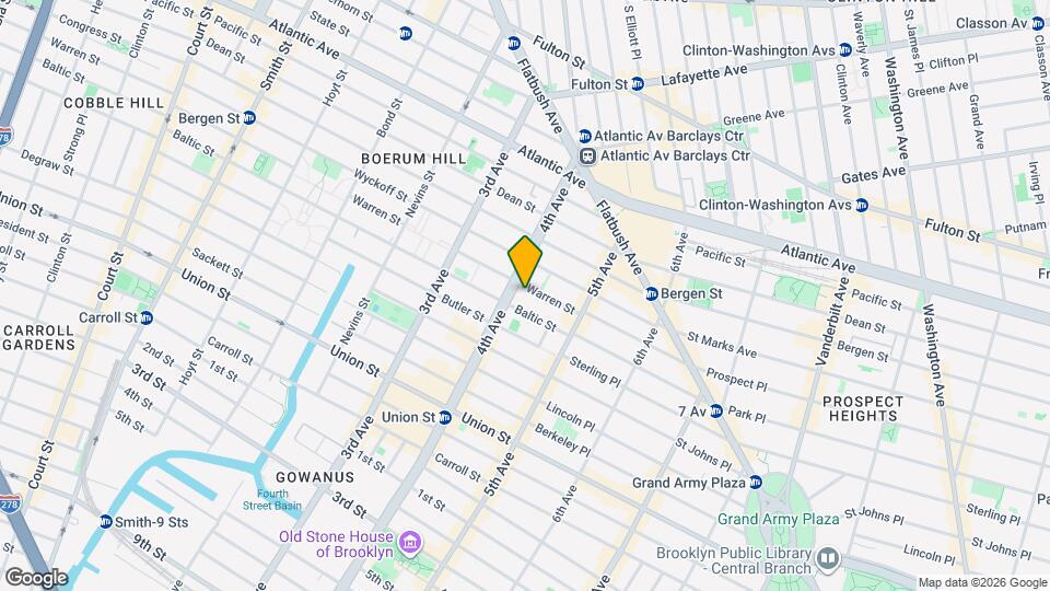 638 Warren St Map and Location Details