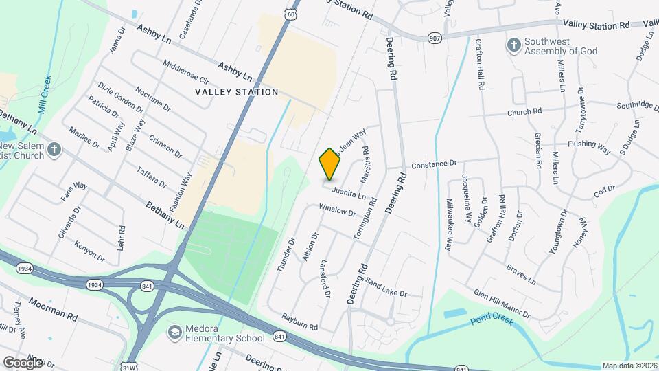 5321 Juanita Ln Map and Location Details