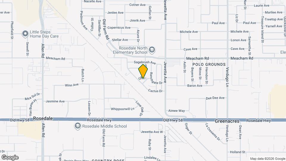 3105 Silver Spur Way Map and Location Details