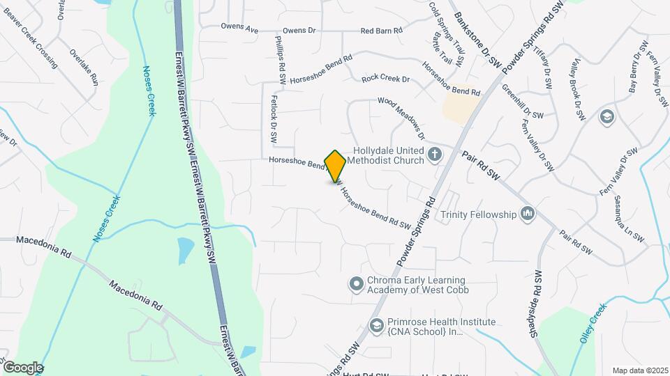 2870 Horseshoe Bend Rd SW Map and Location Details