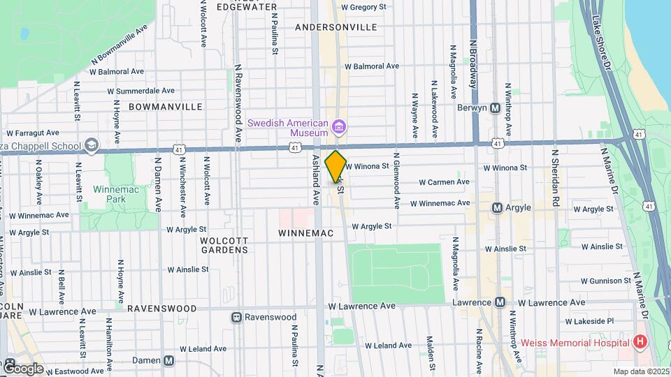 1507 W Carmen Ave Map and Location Details