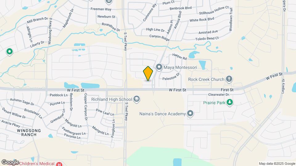 16021 Brelsford Pl Map and Location Details