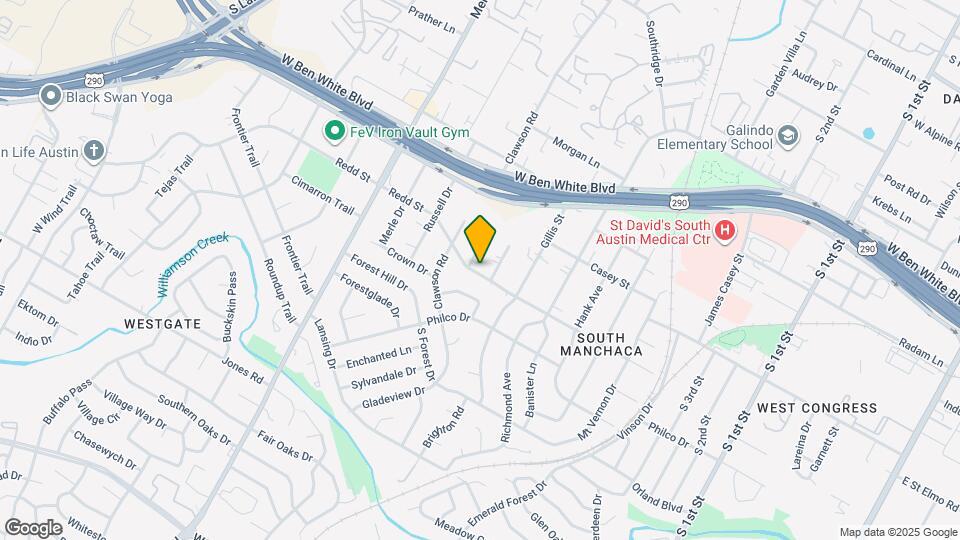 1508 Redd St Map and Location Details