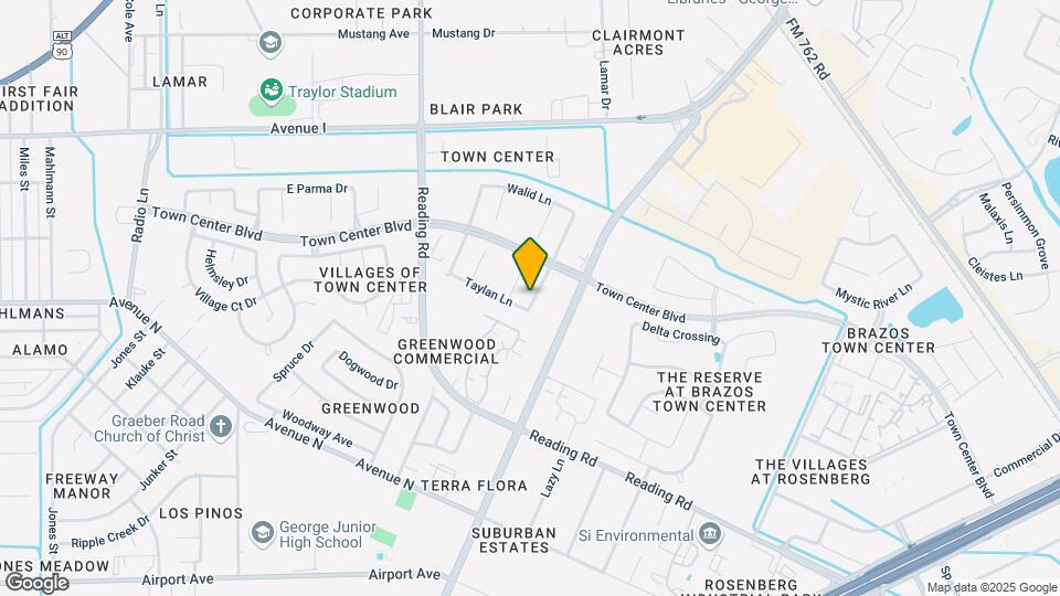 1406 Hemple Dr Mapa y Detalles de la Ubicación