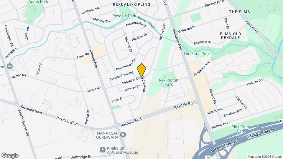 66 Stavely Crescent Map and Location Details