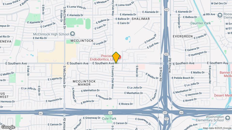 2015 E Southern Ave Map and Location Details