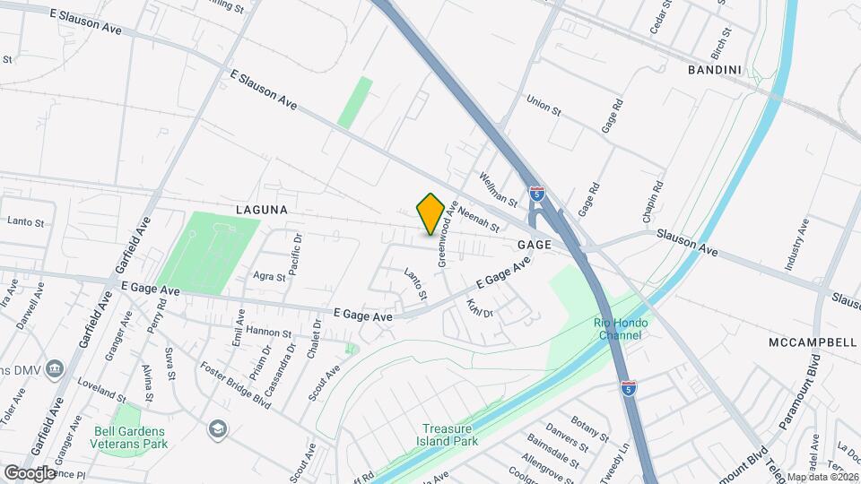 5913 Greenwood Ave Map and Location Details
